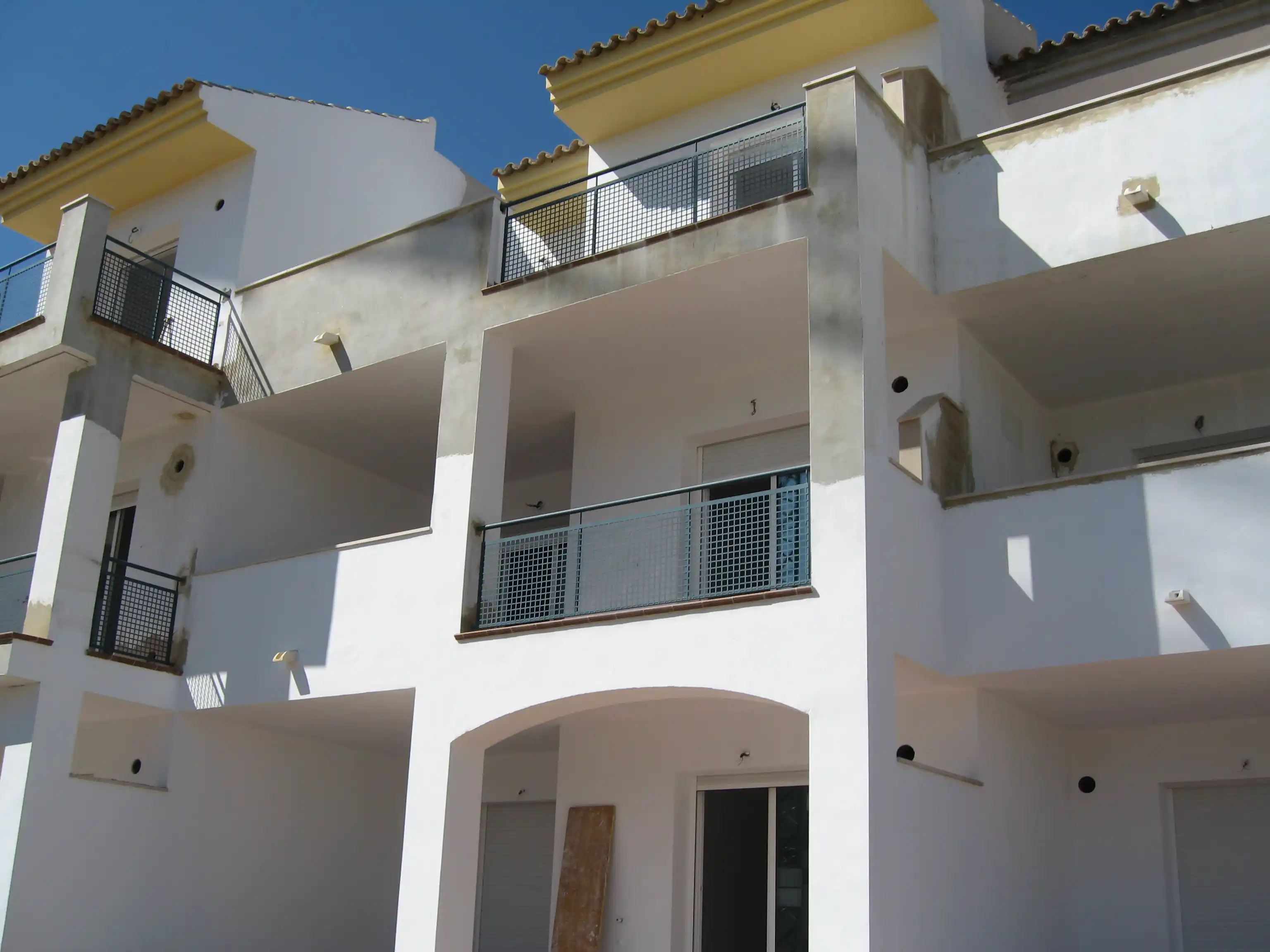 Fachada principal de la Casa Villa de Parada en Cádiz